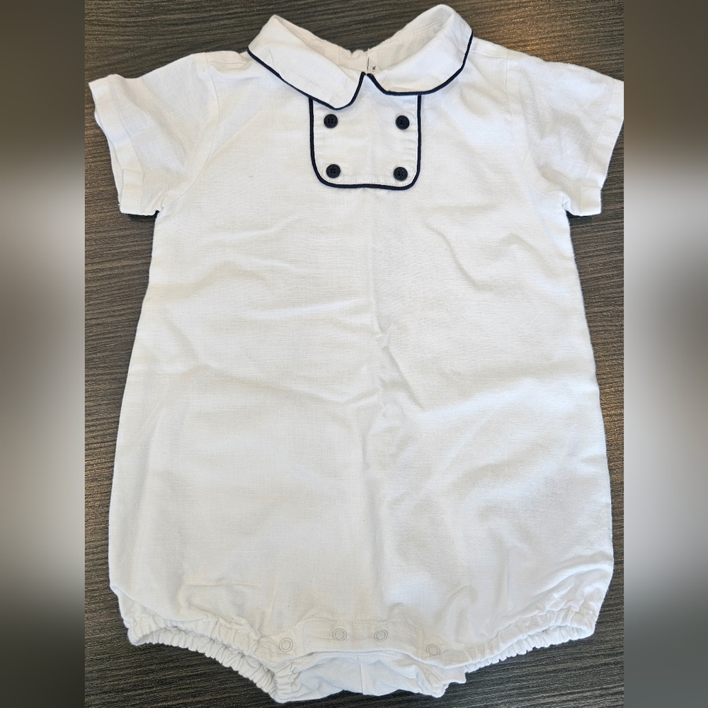 Janie&Jack 18-24mths Navy&White